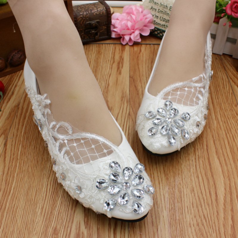 Women's Fashion Simple Low Heel Bridesmaid Shoes - Image 10