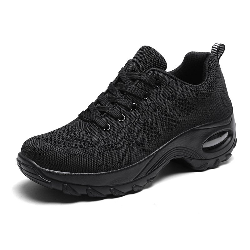 Fashion Simple Flying Woven Sneakers Air Cushion Shoes - Image 3