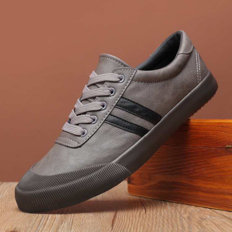 Men's Simple Creative Casual Leather Shoes - Image 5